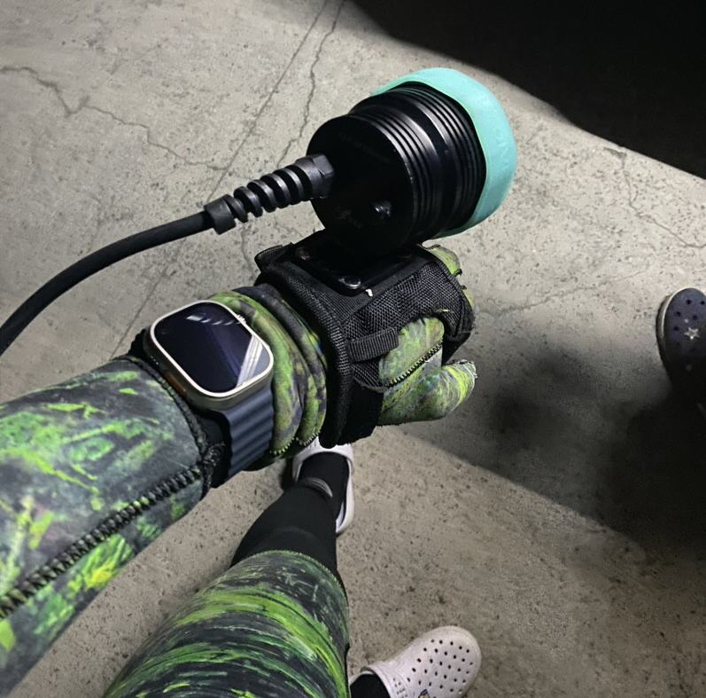 애플워치 울트라 야간다이빙