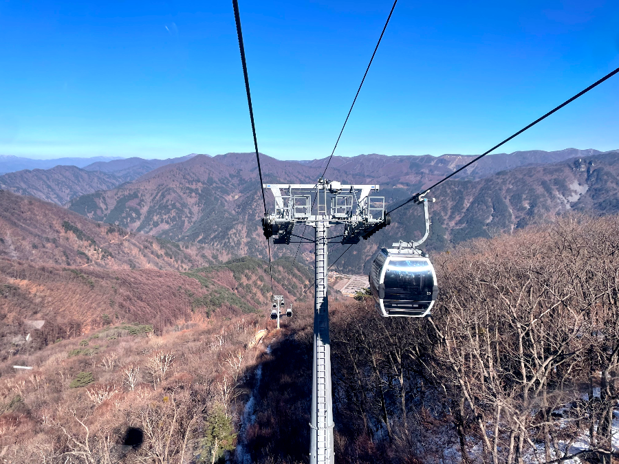 가리왕산 케이블카 체험여행안내 : 숙암역 탑승