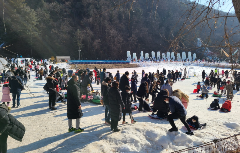 파주 초리골 눈썰매장