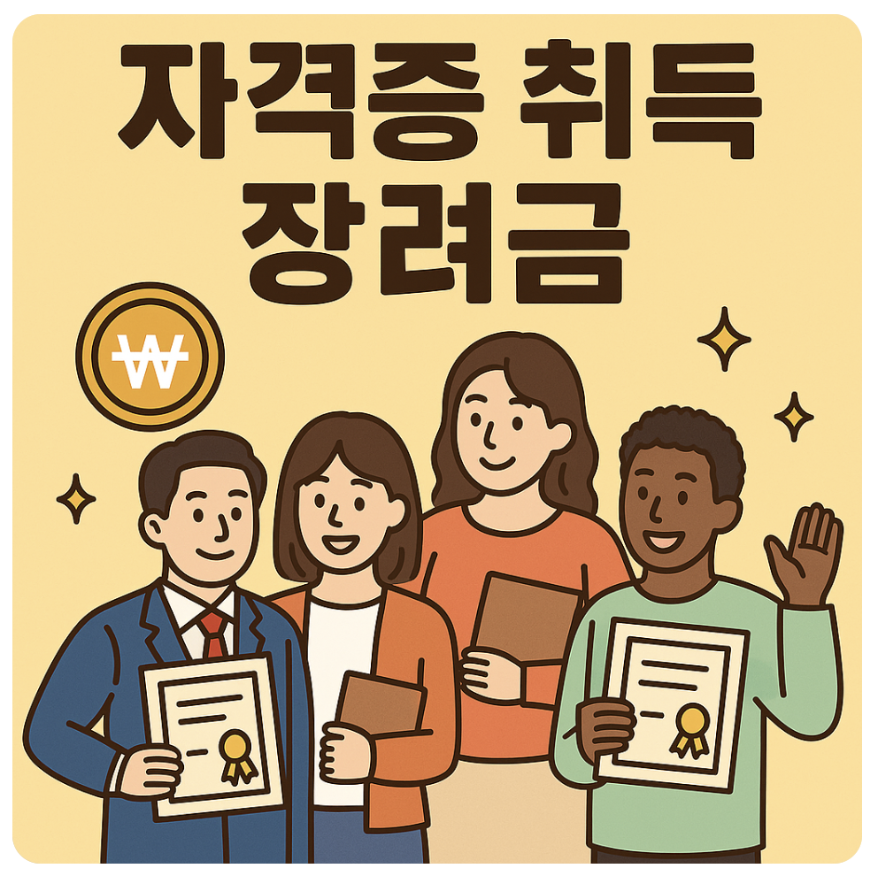2025 자격증 취득 장려금 정보