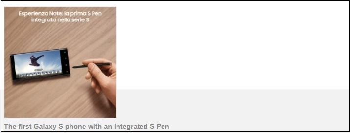 누출된 갤럭시 S22 울트라 등 3종 비교 VIDEO:Leaked images offer head to head comparison of the three Galaxy S22 phones