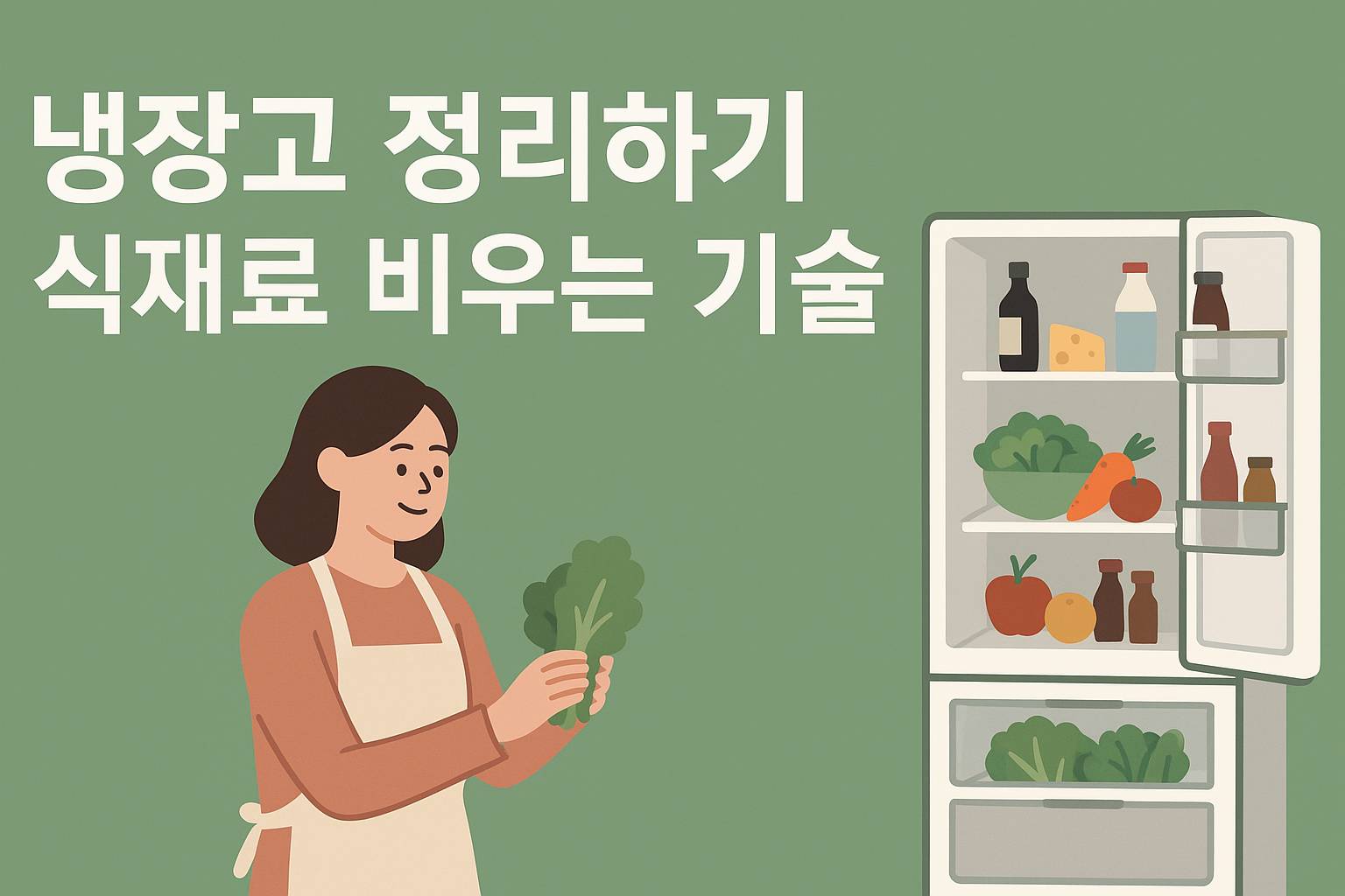 냉장고 정리하는 법