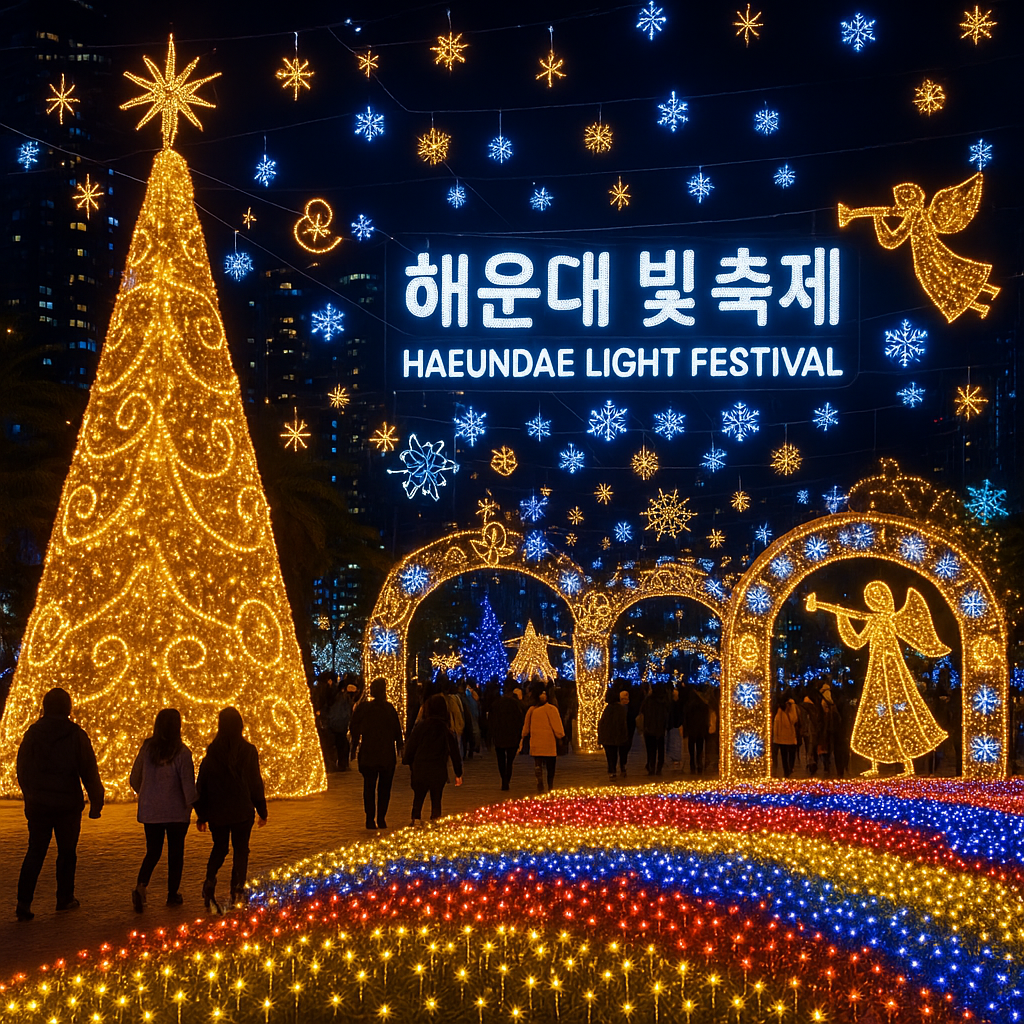 2월 해운대 불빛축제 일정