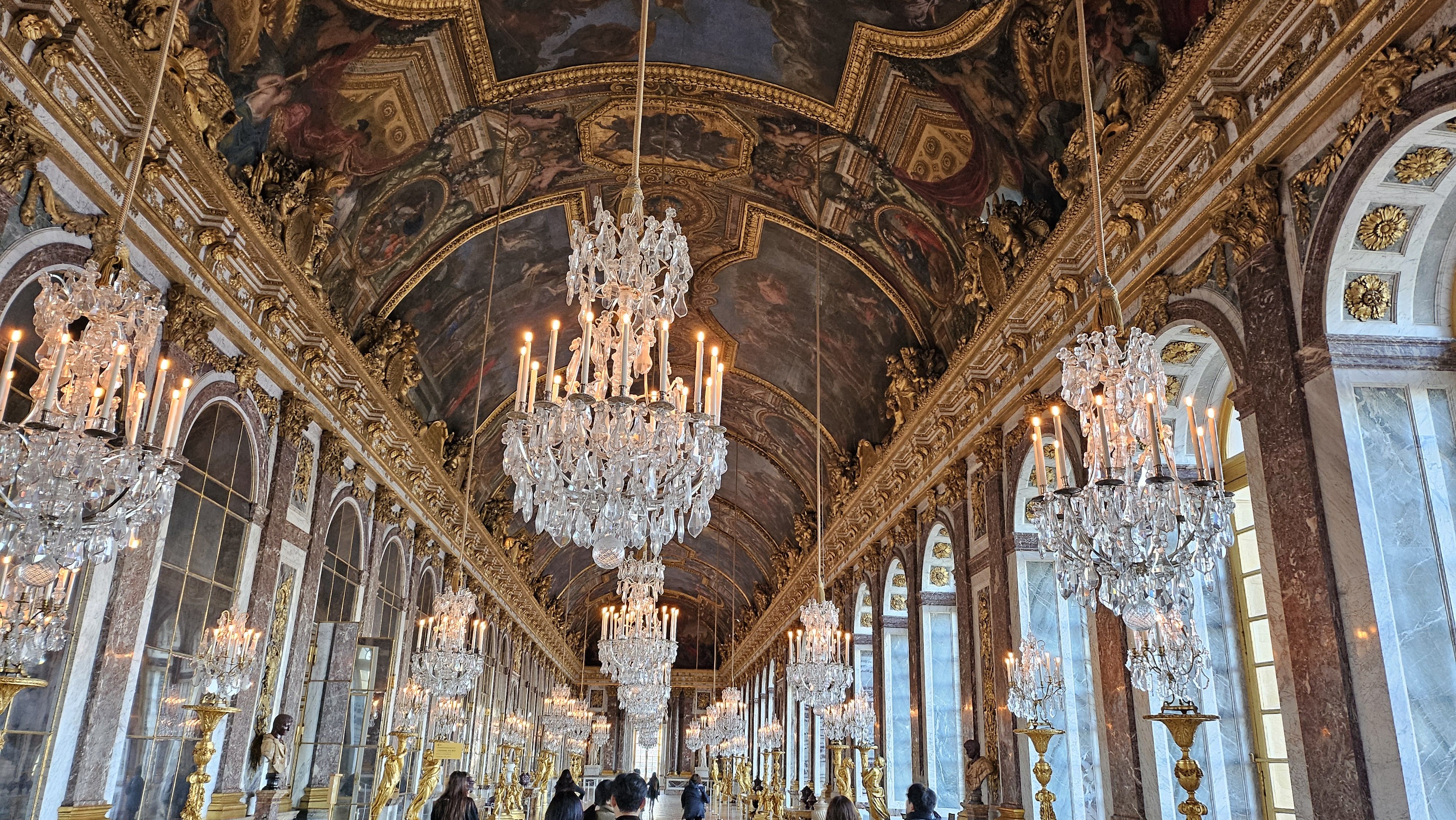 베르사유 궁전 거울의 방 모습