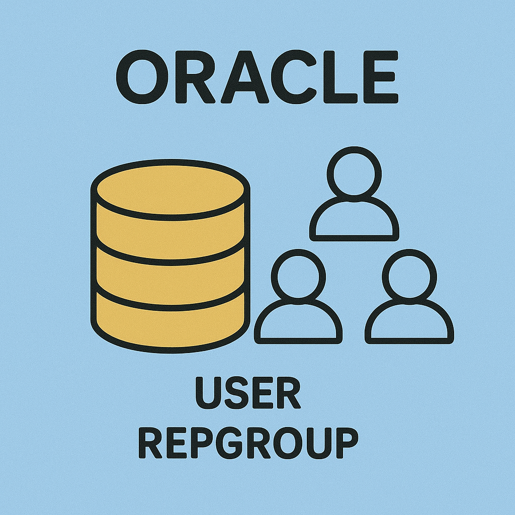 USER_REPGROUP 활용 가이드 : 복제 그룹 정의와 운영 전략