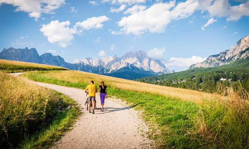 산 트레킹 이미지