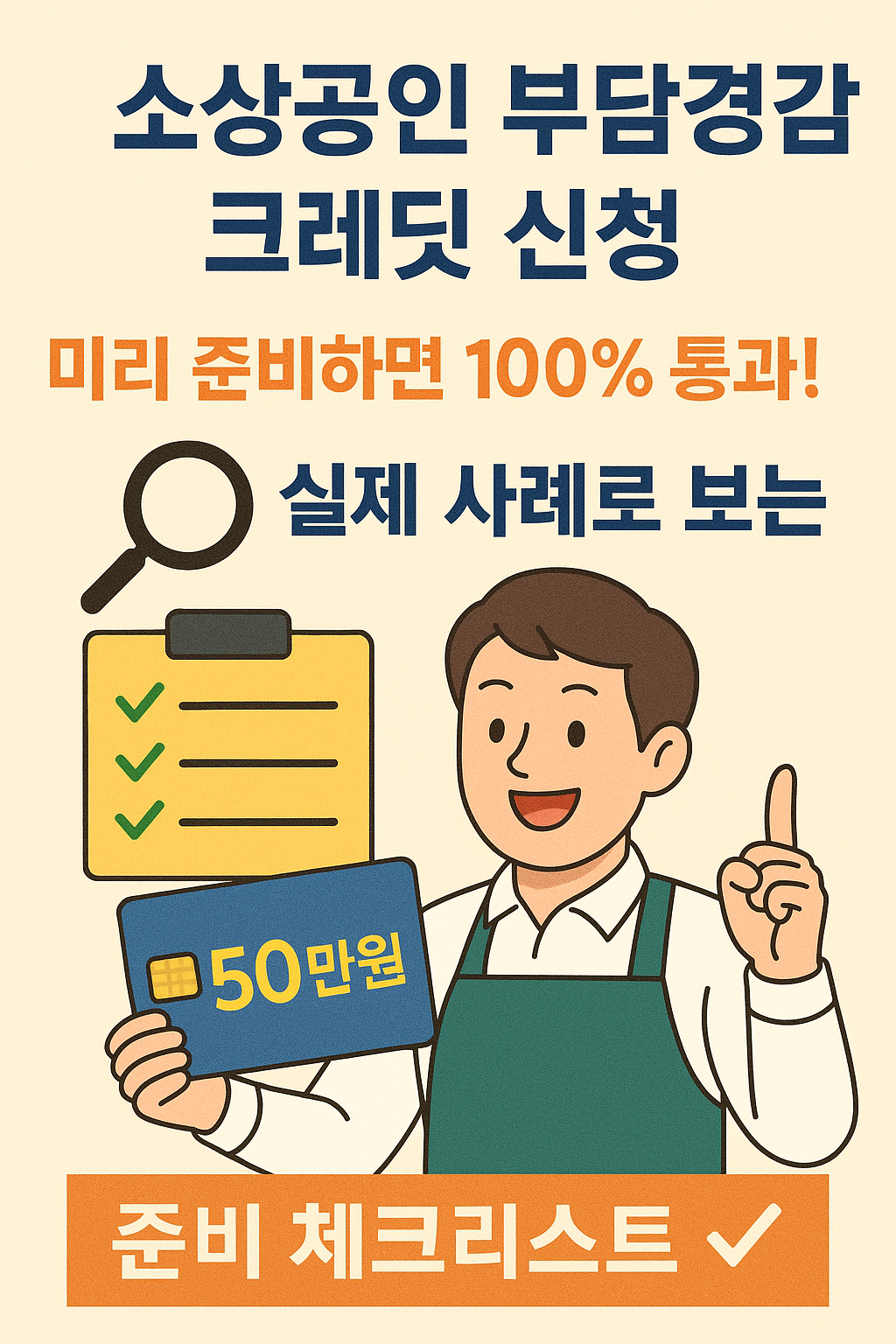 소상공인 부담경감 크레딧 신청 &ndash; 미리 준비하면 100% 통과