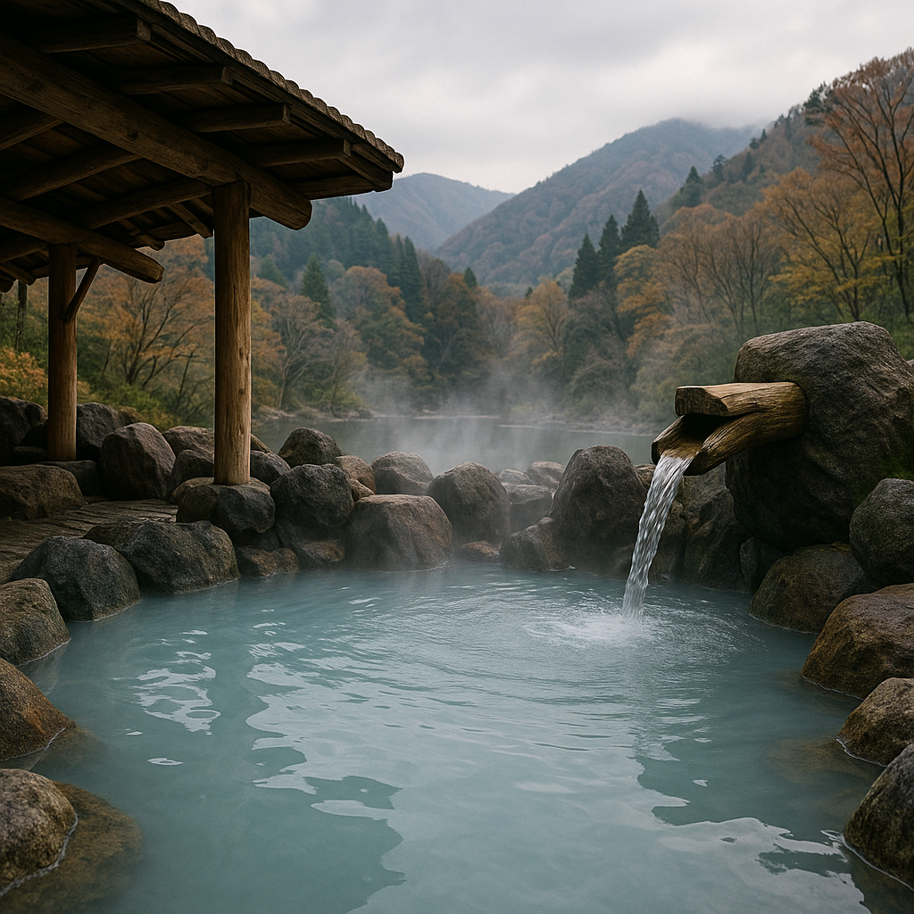 온천 사진