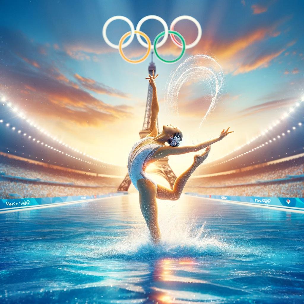 파리올림픽 아티스틱스위밍 허윤서