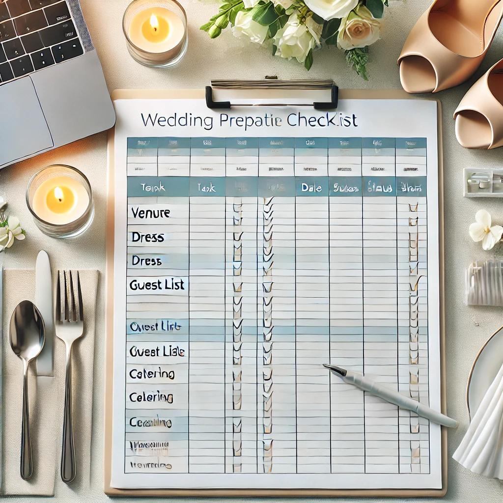 결혼준비 체크리스트 엑셀