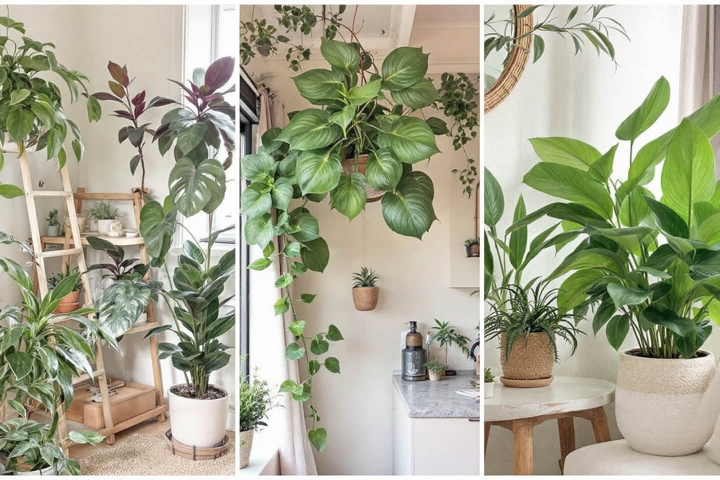 편안한 느낌을 주는 반려식물 이미지