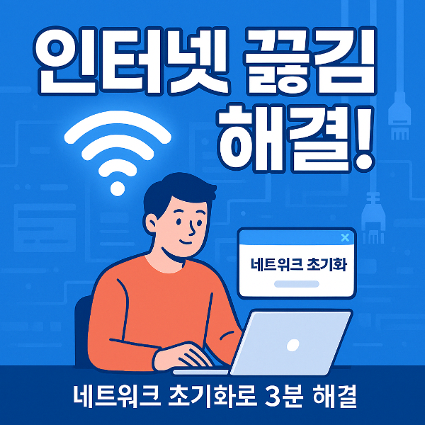 네트워크 초기화 썸네일 이미지입니다.