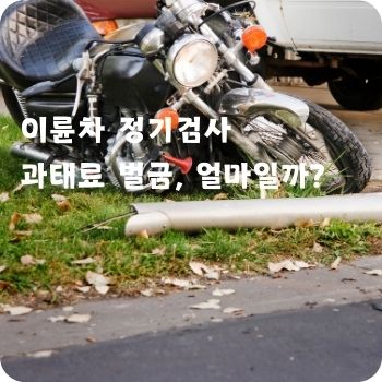 이륜차 정기검사 과태료 벌금&amp;#44; 얼마일까