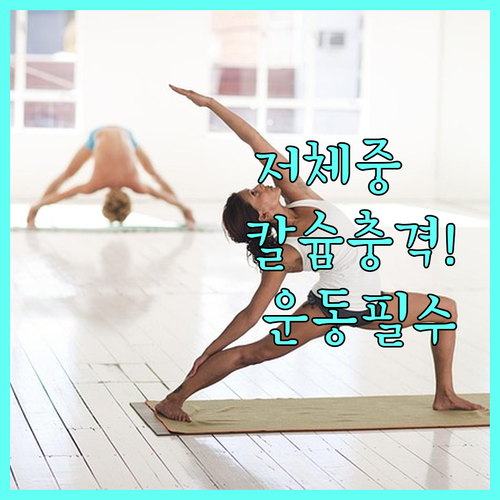 저체중 여성 칼슘 비타민D 섭취와 운..