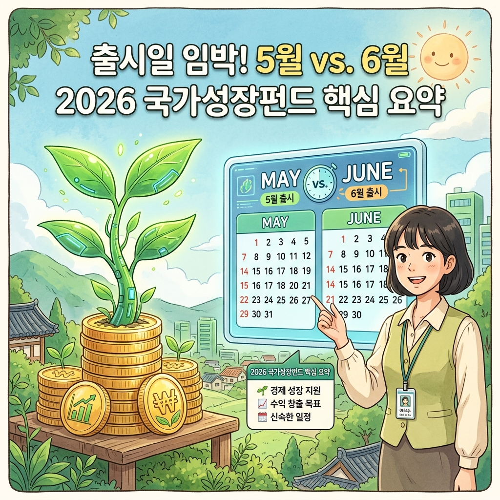 2026년 국민성장펀드 출시 일정 안내
