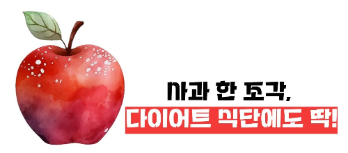 아침 사과 효능