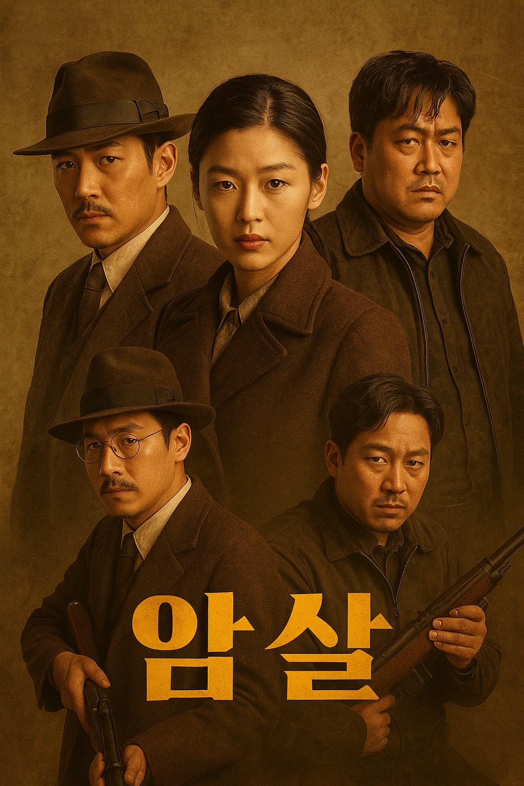 영화 암살 포스터