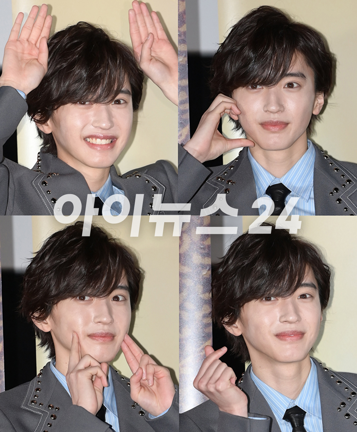 일본 배우 미치에다 슌스케가 24일 오전 서울 CGV 용산아이파크몰에서 열린 영화 '오늘 밤, 세계에서 이 사랑이 사라진다 해도' 흥행 감사 내한 기자회견에 참석하고 있다. [사진=정소희 기자]