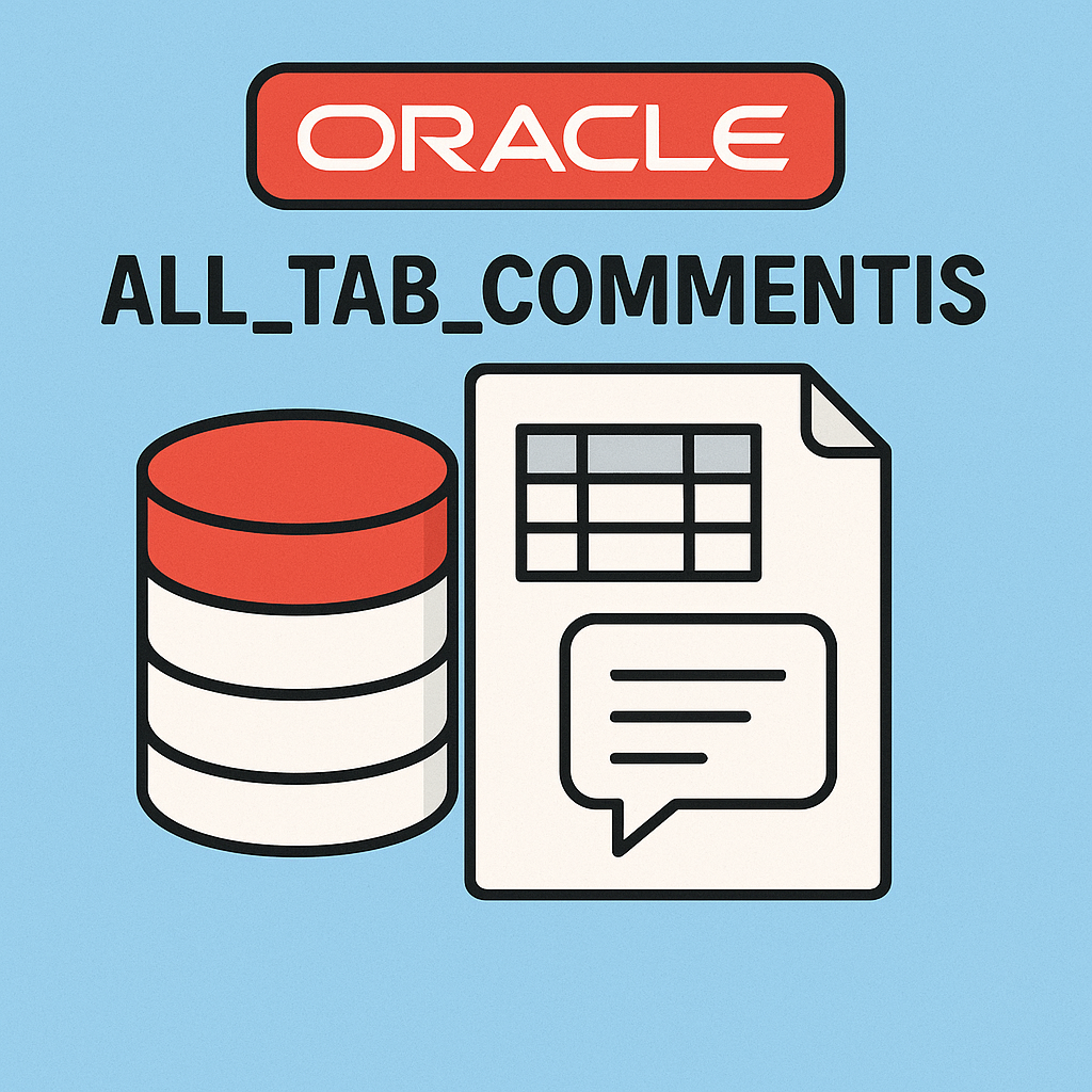 ALL_TAB_COMMENTS 뷰 심층 분석과 실무 활용 전략