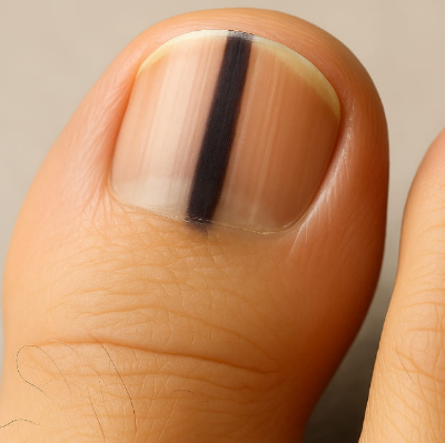 발톱 검은색 세로줄&amp;#44; 단순 멍일까? 흑색종일까?