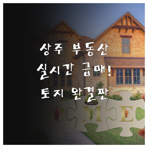 상주교차로 부동산 실시간 매물 검색 ..