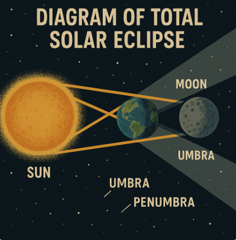 개기일식 발생원리