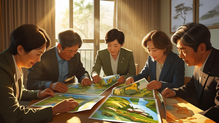 귀촌 정보를 검색하는 사람들