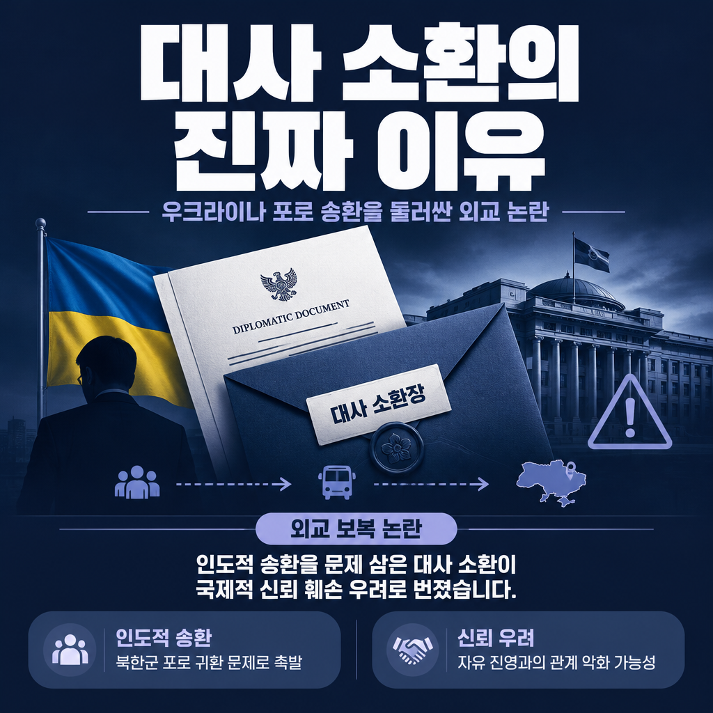 대사 소환의 진짜 이유