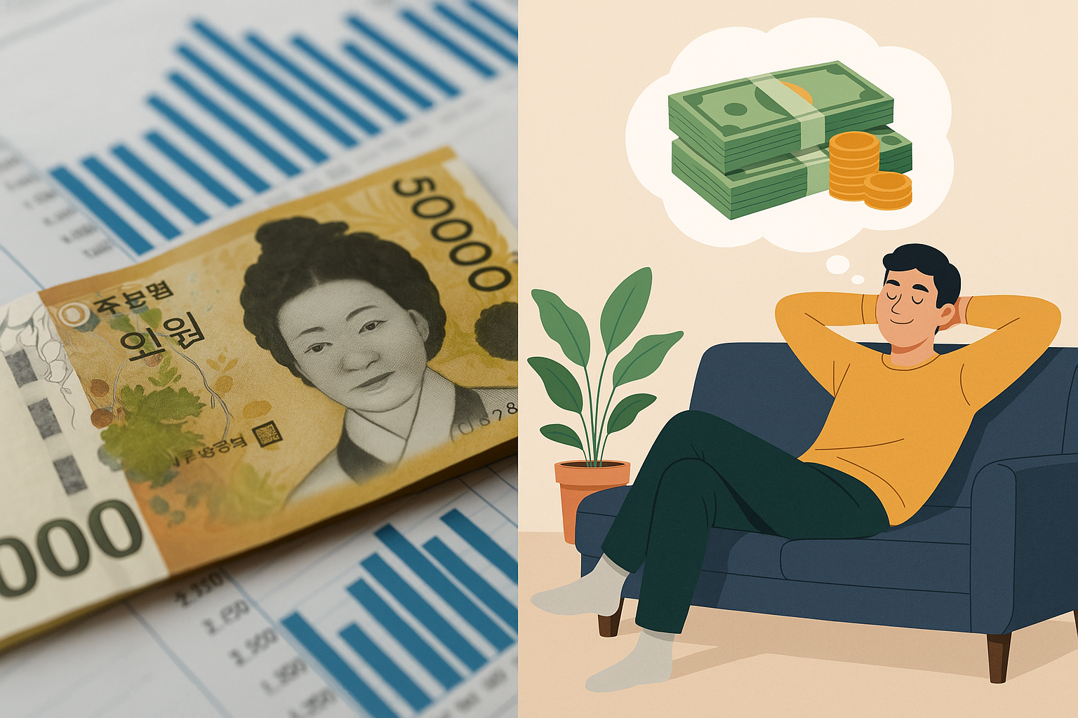 한 달에 얼마 벌어야 마음이 편할까?