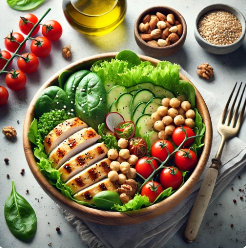 지중해식 식단 관련 이미지