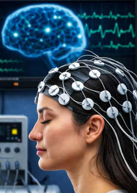 인체 전기 신호의 흐름