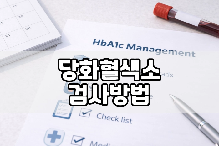 당화혈색소 검사방법