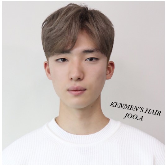 베이지 브라운 염색