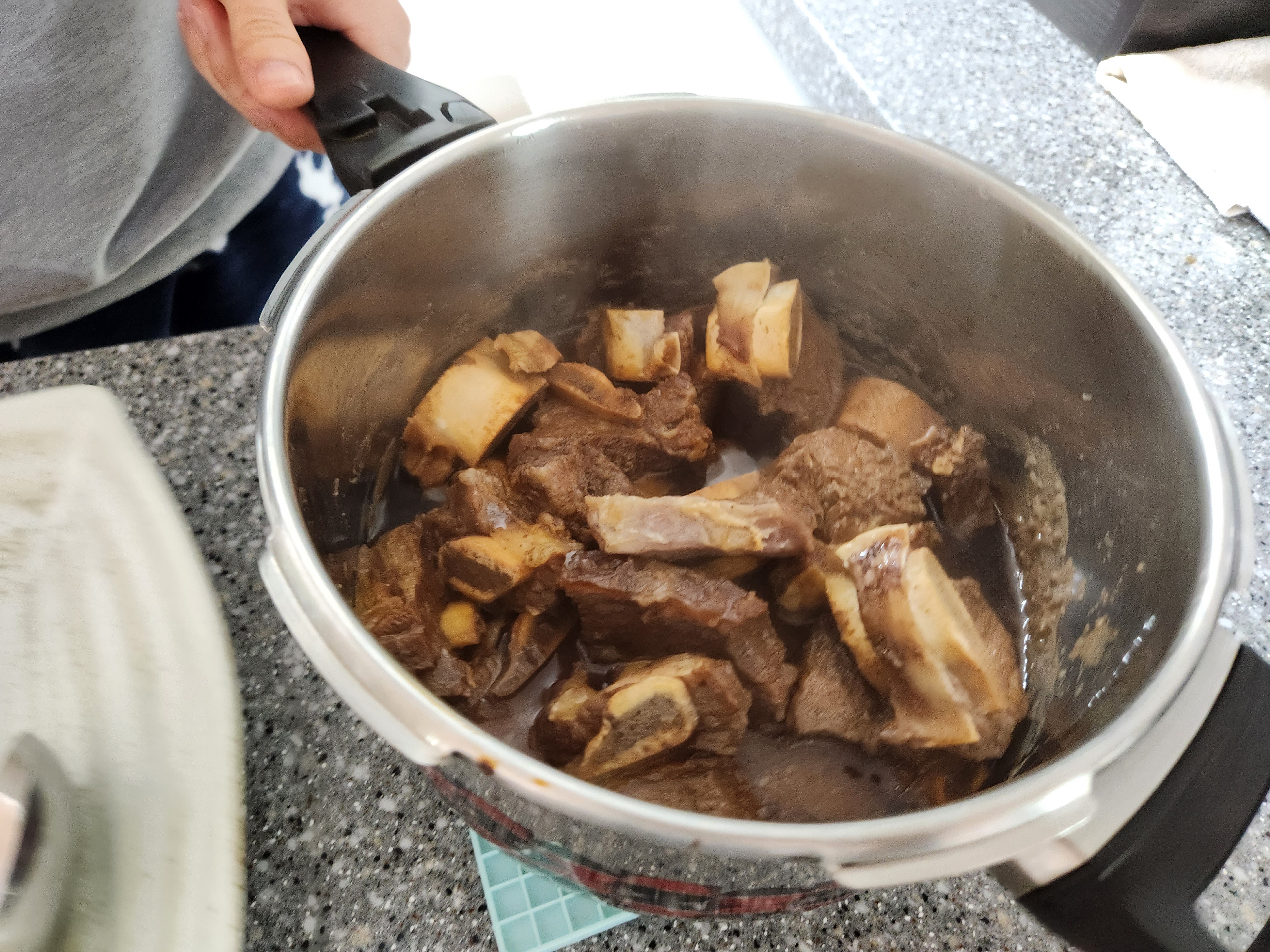 소갈비찜 압력솥방법 시간 황금레시피 소갈비양념만 있으면 OK