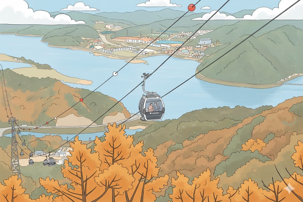 춘천 삼악산 호수 케이블카