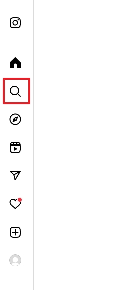 상단 검색창에 검색어를 입력하는 화면