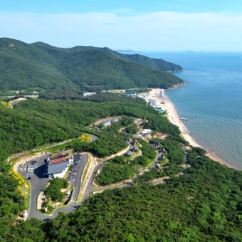 바다가 보이는 자연휴양림