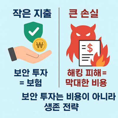 보안투자는 생존전략