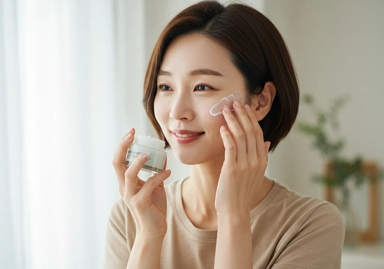 🕒 수분크림 사용 타이밍과 순서