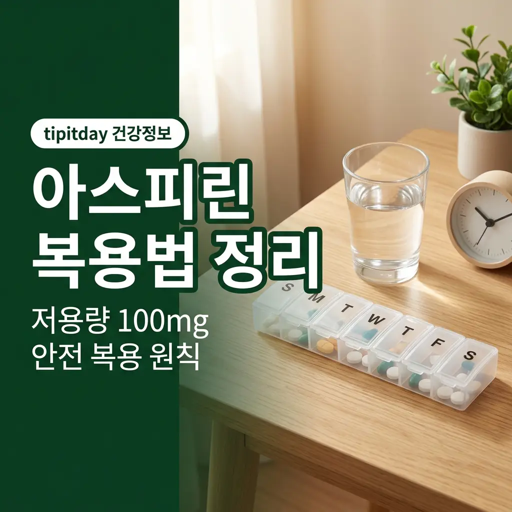 아스피린 복용법 정보