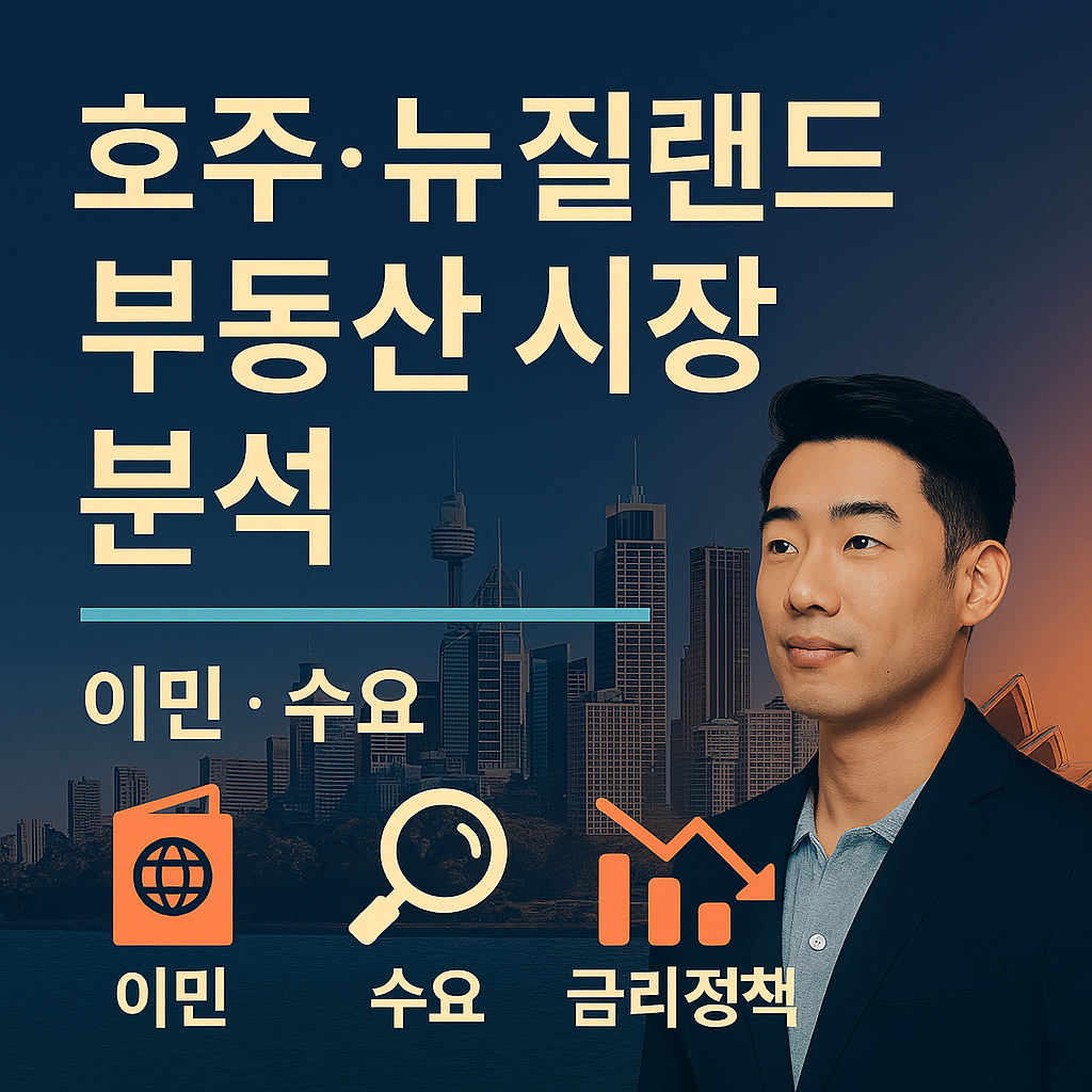 호주·뉴질랜드 부동산 시장 분석 (이민, 수요, 금리정책)