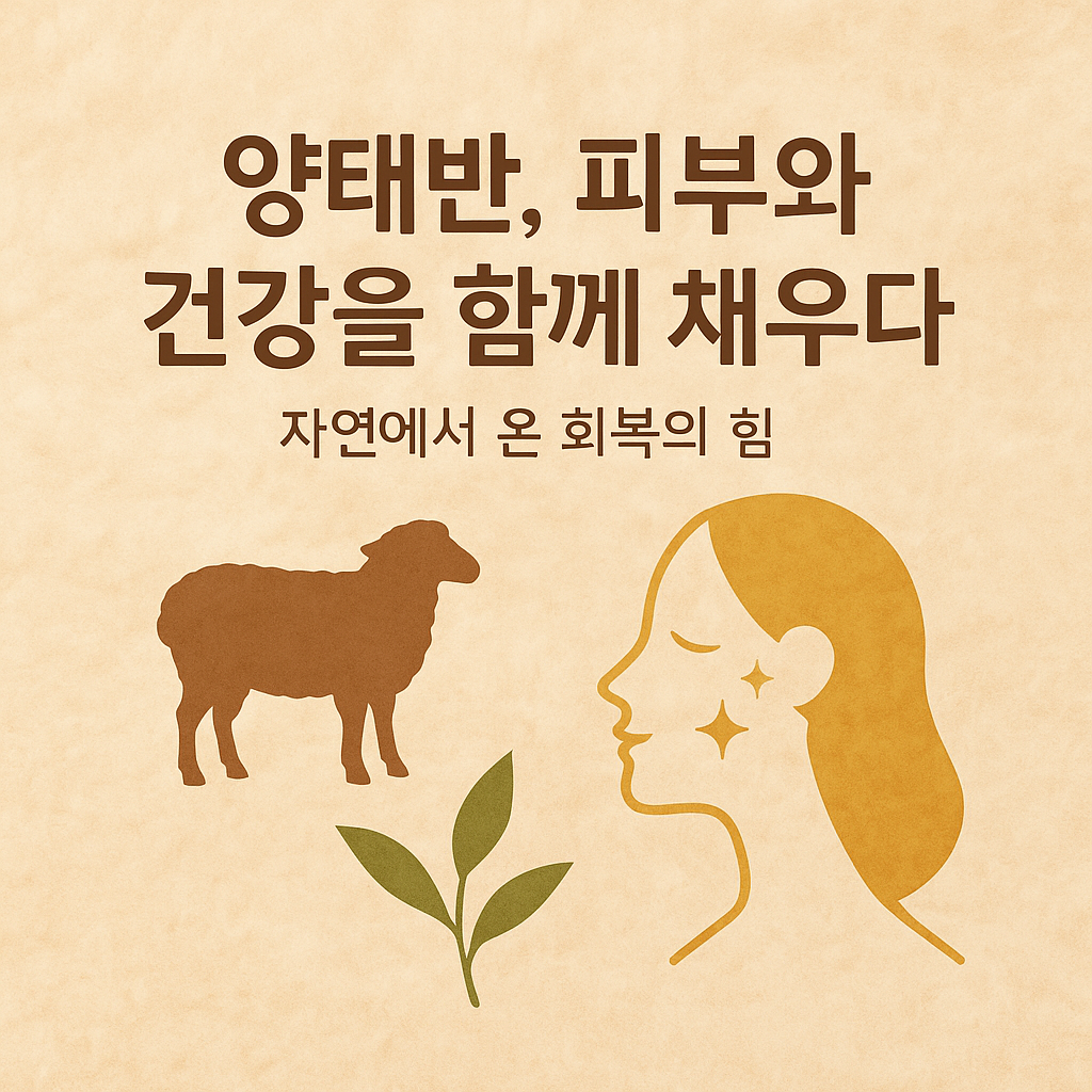 양태반 효능 한눈에 정리 피부 미백&middot;갱년기 증상 완화에 도움