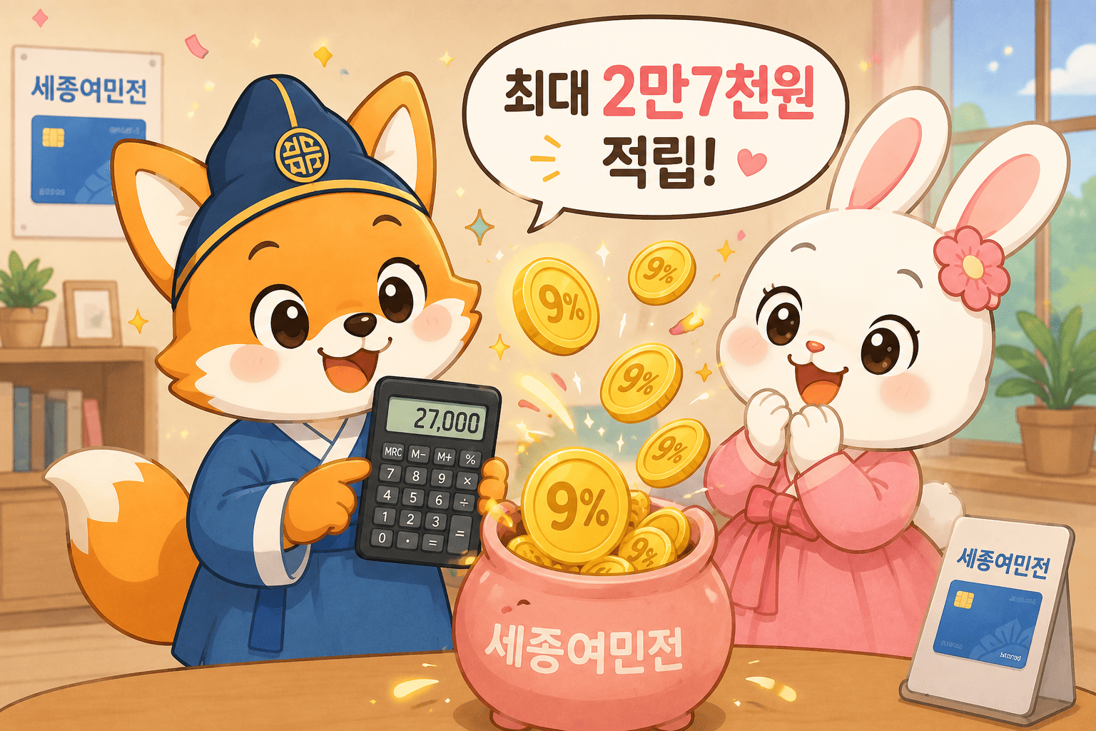 세종 여민전 캐시백
