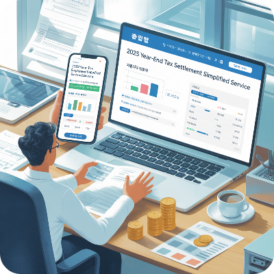2025 연말정산 간소화서비스 이용방법 이미지