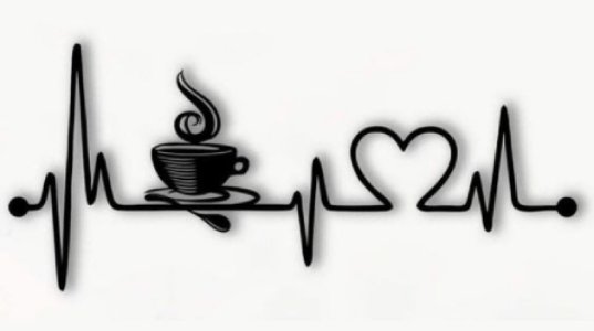 coffee heart