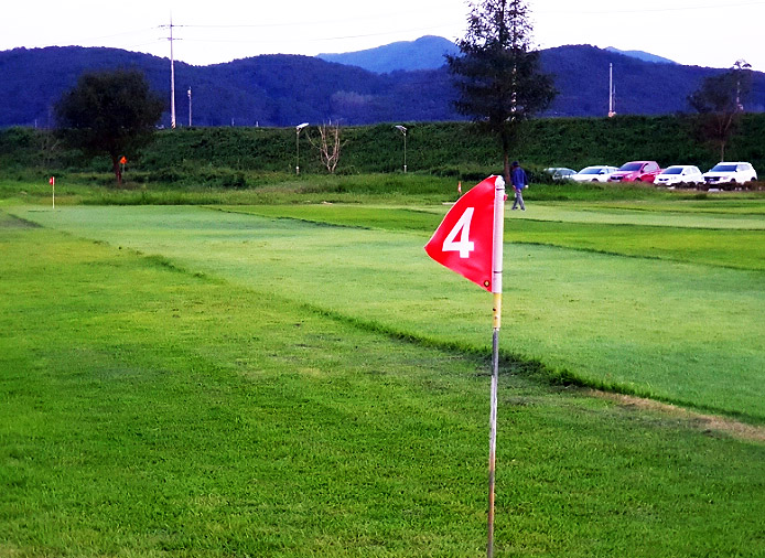 친수생태공원 와룡지구파크골프장