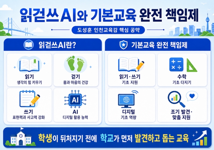 도성훈 인천교육감 당선자 프로필&middot;공약 쉽게 정리