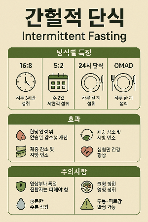 간헐적 단식관련