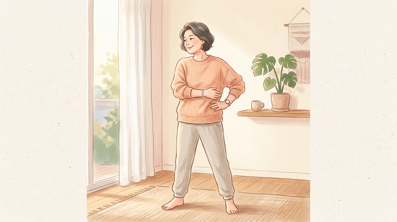 허리가 가벼워지는 변화