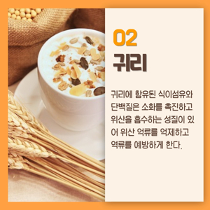 역류성 식도염에 좋은 음식